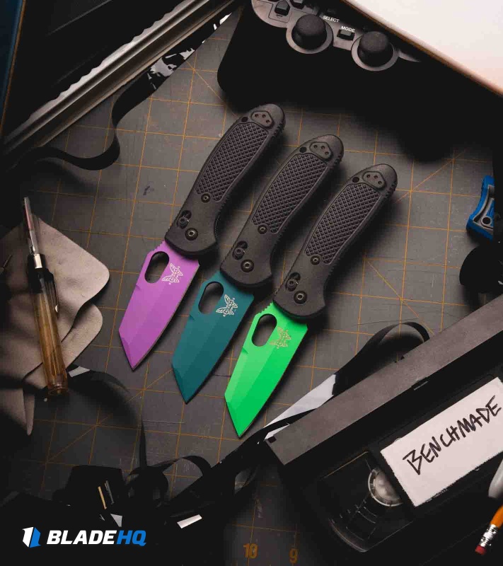 Benchmade Griptilian AXIS Lock Knife Black (3.25" Teal) 554TL-BHQ2